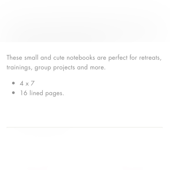 Free mini notebook with purchase - Picture 2 of 4